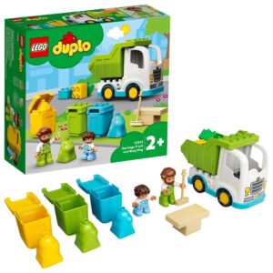 Констр-р LEGO Duplo Мусоровоз и контейнеры для раздельного сбора мусора